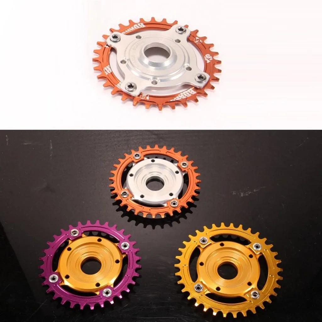 

Aluminum E-Bike Chainring Adapter 104 BCD Chainwheel Spider Adaptor Accessories
