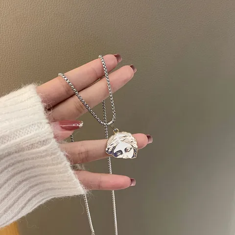 TimLee ожерелье Венеры золотое/серебряное