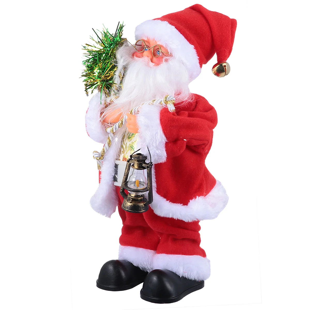 

1Pc Safe Kids Gift Interesting Plaything Santa Claus Doll without Battery