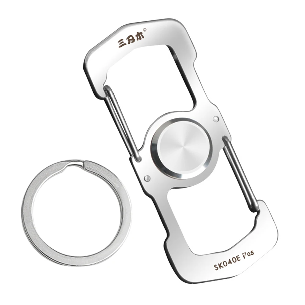 Многофункциональный Карабин брелок с шапочкой для снятия стресса подъемник