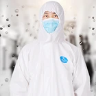 Одноразовый защитный костюм, лабораторный защитный костюм, защитный костюм, мастерский комбинезон для одежды