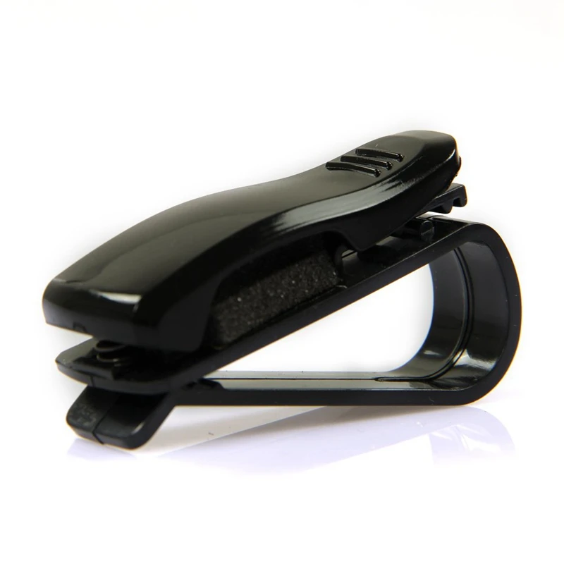 

Black Multifunctional Sunglasses Visor Clip glasses Car Holder 6.7cm x3.1cm x2cm