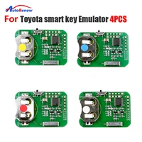 obdstar smart key simulator for toyota 4pcs works with x300pro4x300dpx300dp dp plus key programmer free shipping