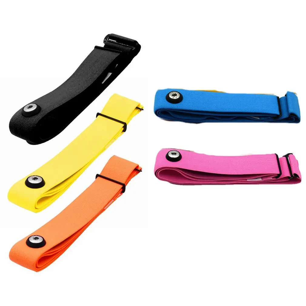 

Heart Rate Wireless Monitor Waterproof Sports Running Sensor with Chest Strap Adjustable Fitness Sensor Compatible Belt