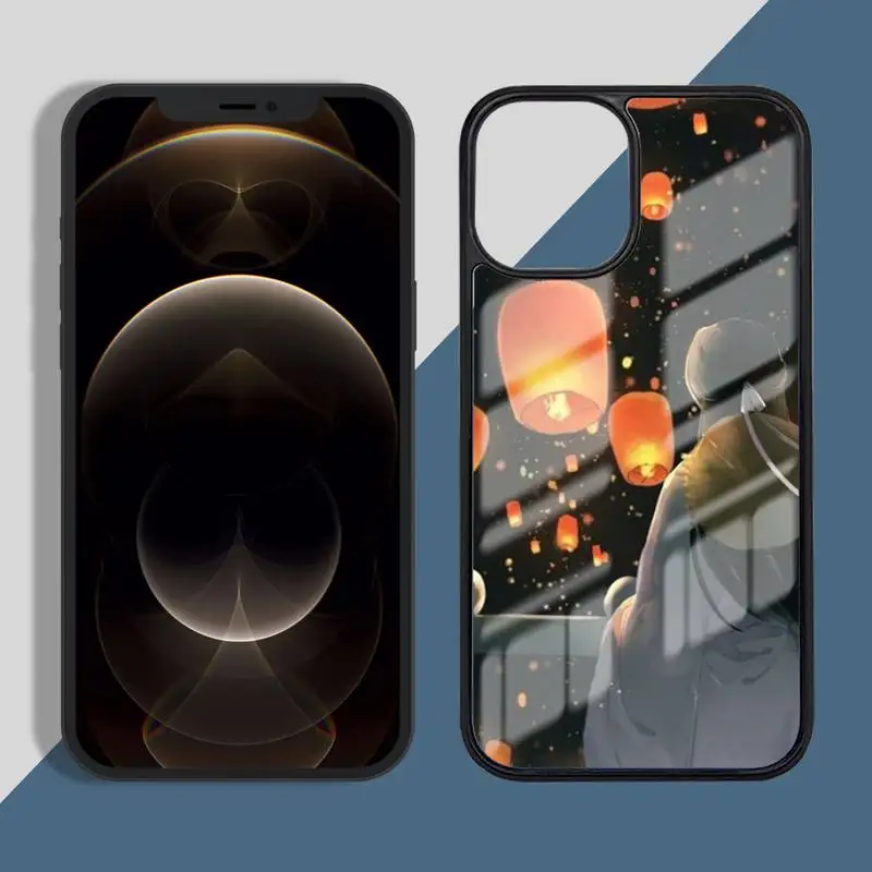 

Chinese style Tian Guan Ci Fu Phone Case PC for iPhone 11 12 pro XS MAX 8 7 6 6S Plus X 5S SE 2020 XR