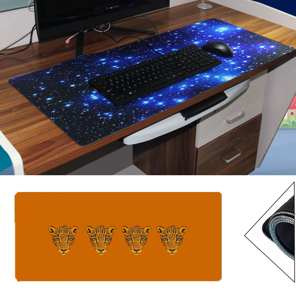 

Computer Accessories New Large Carpet Fasion 900x400mm Desk Play Mat Pads For Overwatch World Of Warcraft Rubber Gaming Mousepad