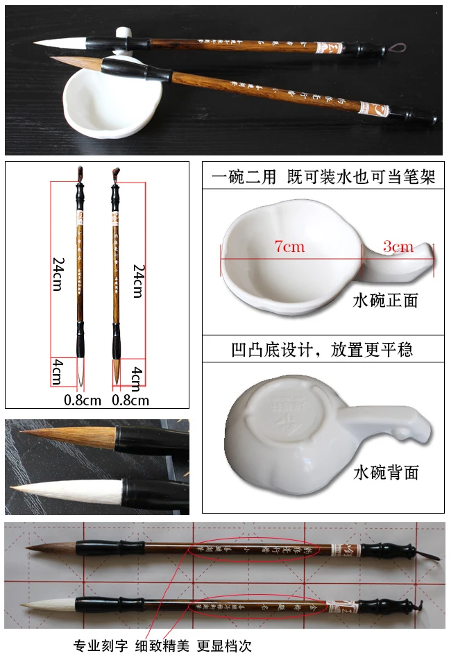 

calligraphy notebook Water Drawing Cloth Imitation Paper New Text Four Treasures Hardcover Scrolls Water Write Cloth Brush