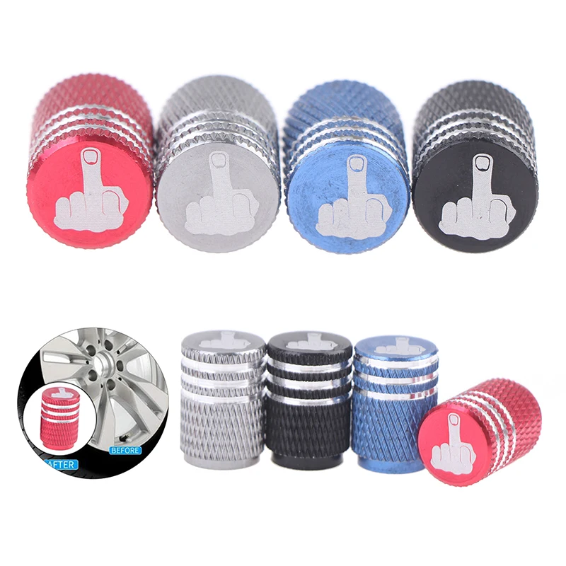 

4 шт./компл. средний палец, фотоалюминиевая автомобильная лампа