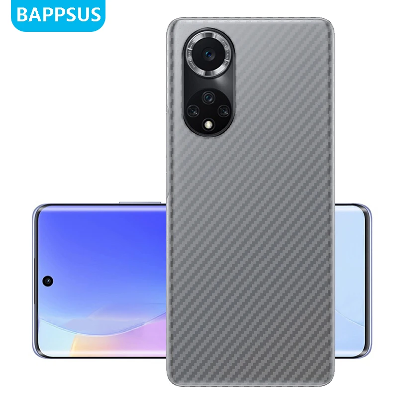 

Phone Back Protective Film for Huawei Nova 9 Series Carbon Fiber Textured Back Scratch-resistant Film for Huawei Nova 9 9pro