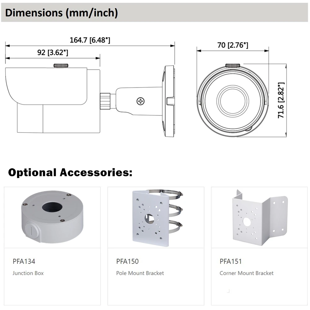 Камера видеонаблюдения DH инфракрасная мини камера с логотипом HFW1120S 1 3 МП
