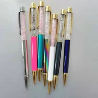 natural mineral gravel crystal pen stationery ballpens stylus pen touch office pen