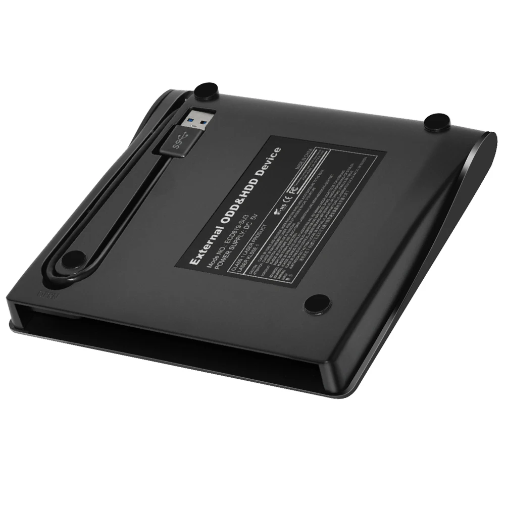 Корпус внешнего оптического диска 9 0/9 5/12 7 мм USB 3 0 SATA высокоскоростной для Macbook