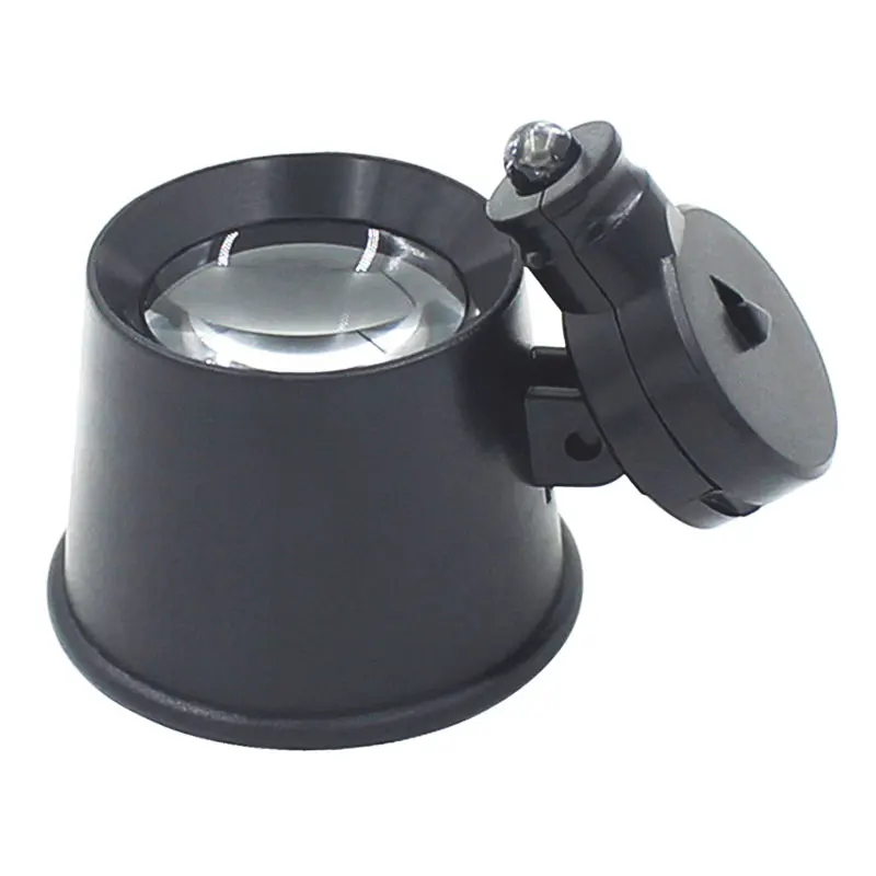 10X25mm Currency Detecting Jewelry Pocket LED Magnifier Cylinder Type Clock Repair Loupe | Инструменты
