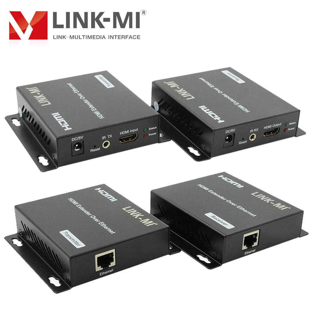 LINK-MI EX22 120M HDMI-удлинитель через Ethernet Cat5e IR LAN Многоадресная трансляция поддержка