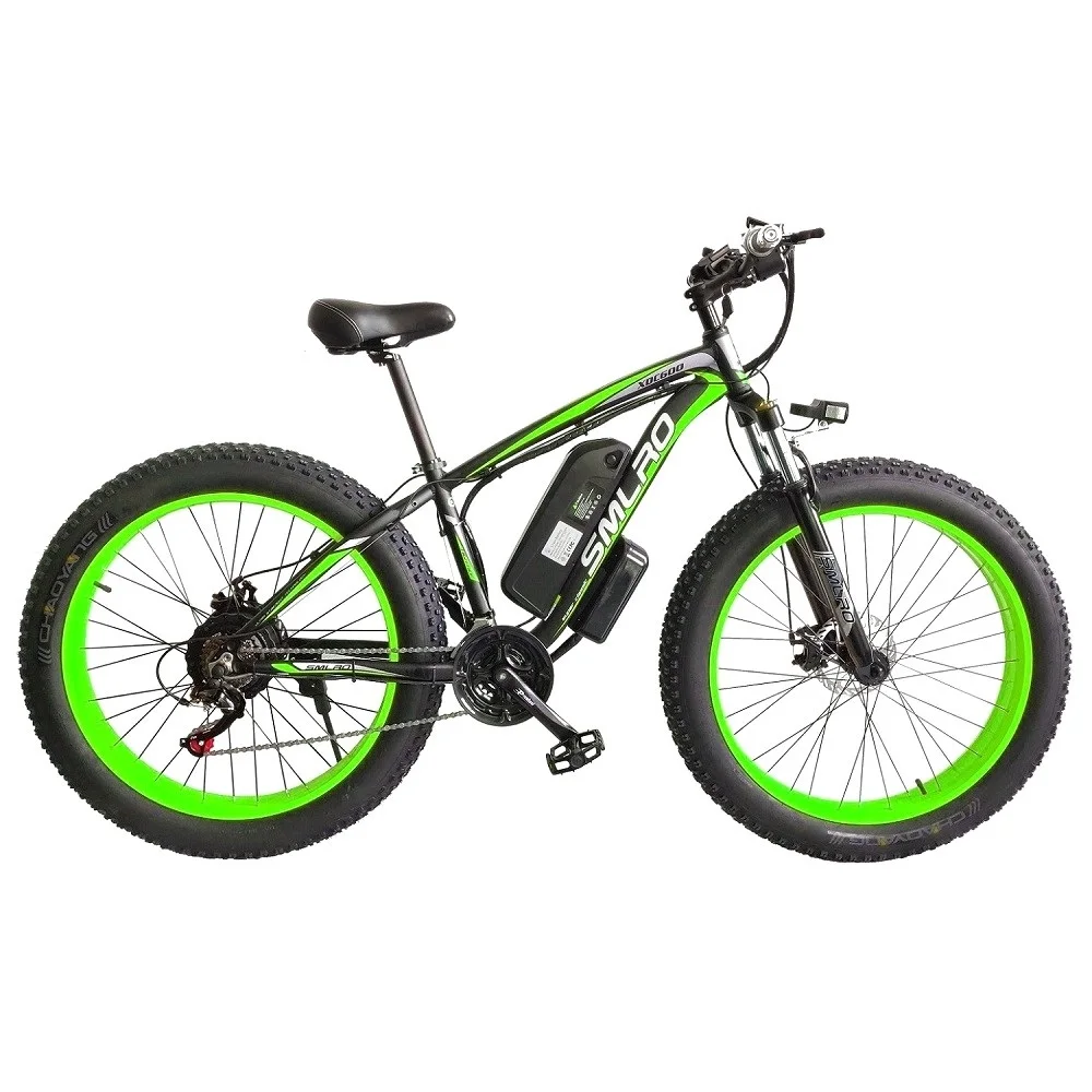 Kaufen Elektrische Bike 1000W Schnee Bike Elektro Fahrrad Elektrische Mountainbike 26 Zoll 4,0 Fett Reifen Ebike 48V17Ah Lithium-Batterie