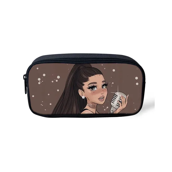 CDZHL716K Thikin Ariana Grande Повседневная пеналы ручка сумка для ручка для девочек чехол для студентов макияж хранения сумки ручка кошельки для детей - Цвет: CDZHL716K
