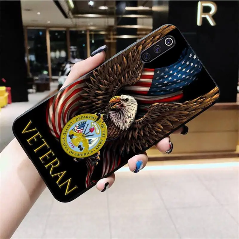 Чехол для телефона Eagle US USMC Veteran DIY чехол Xiaomi Mi 10 Pro lite Mi9 9SE Pocophone F1 9T Note lite|Бамперы| |