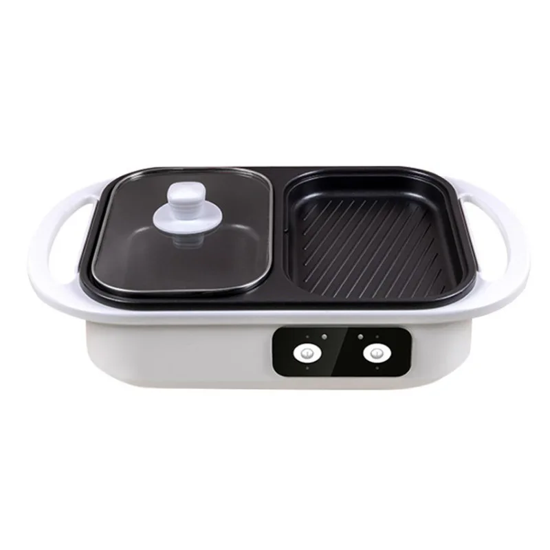 

Household multi-function electric hot pot dual-use electric skillet electric frying electric oven cooking pot