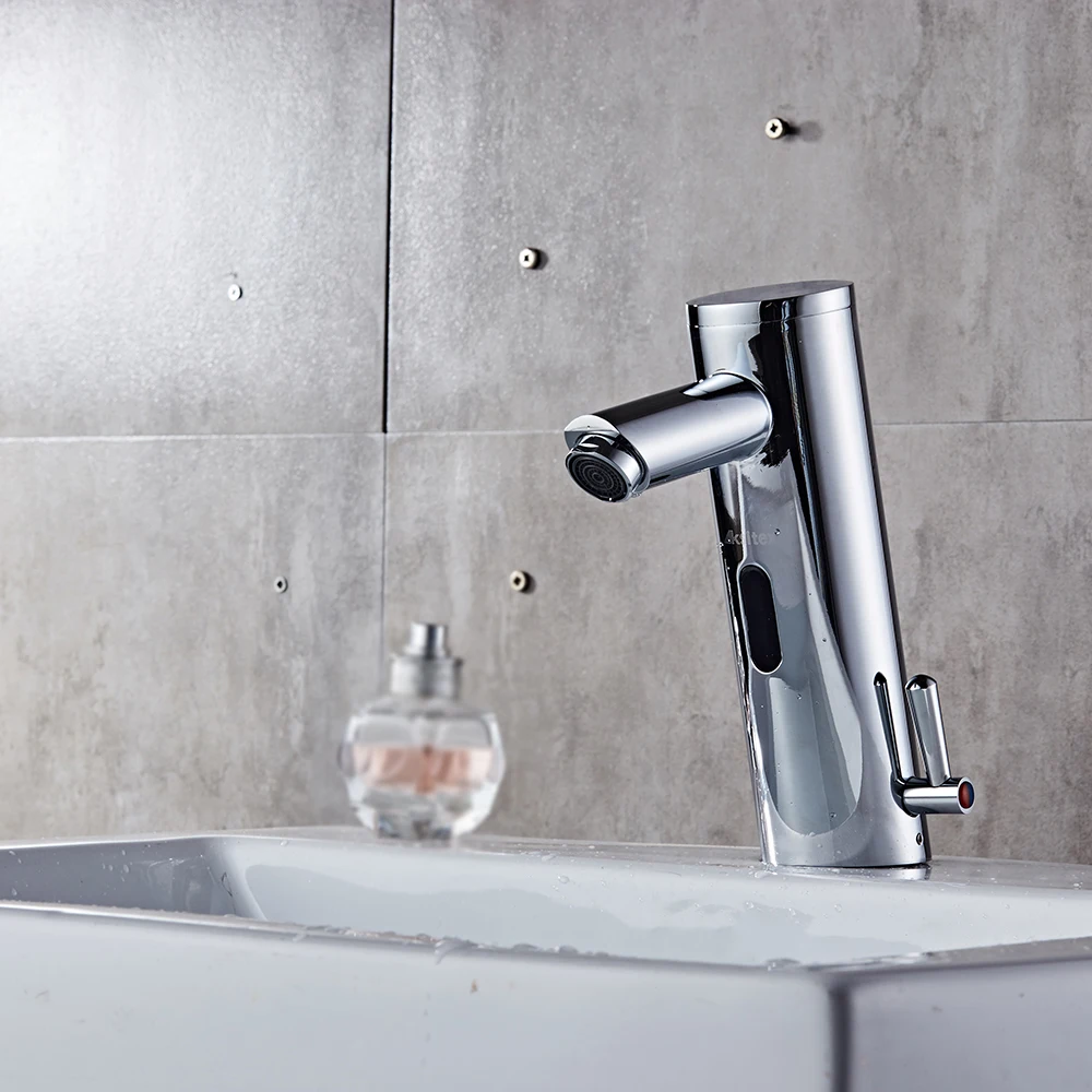 Автоматический Инфракрасный датчик для ванной комнаты умный Бесконтактный кран