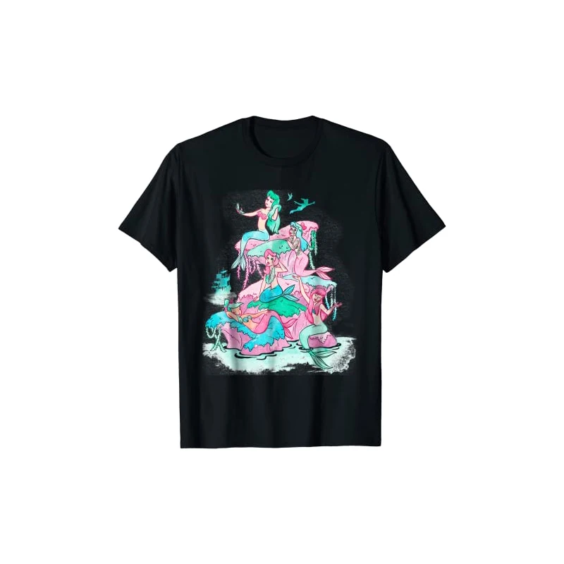 

Футболка женская оверсайз с рисунком Питер Пэн, винтажная рубашка с акварельным рисунком, топ с коротким рукавом в стиле ретро, в стиле Хара...