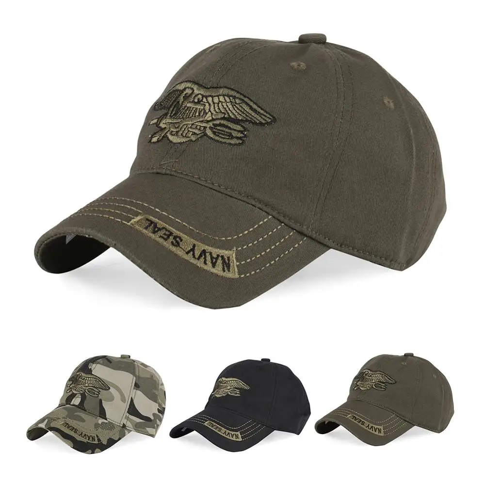 Мужская кепка Снэпбэк из акриловой смолы в стиле милитари|Мужские бейсболки| |