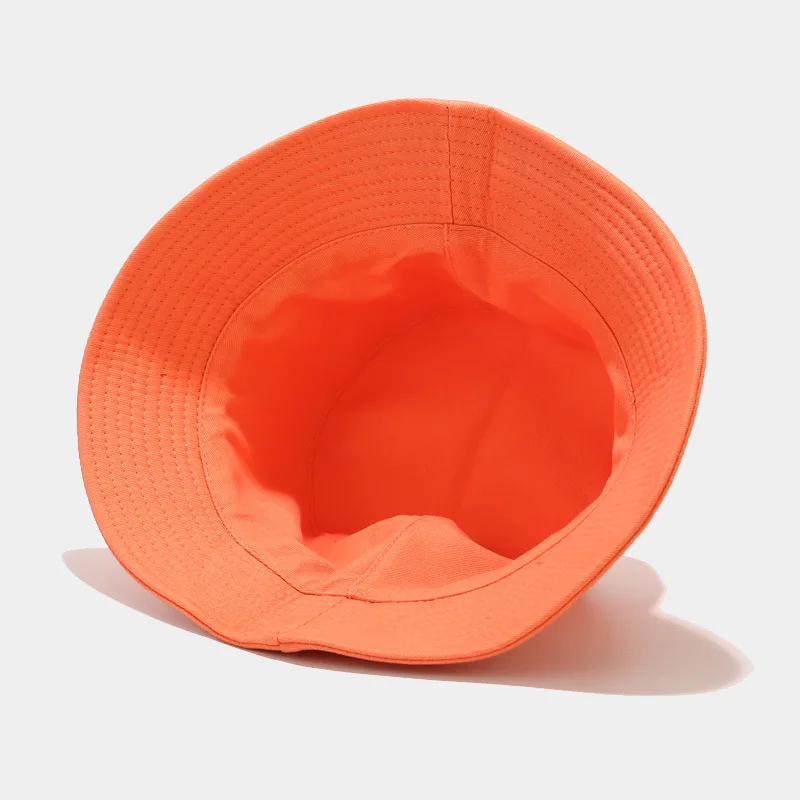 

2021 New 12 Colors Solid Two Side Reversiable Bucket Hat Fisherman's Hat Outdoor Sunscreen Sun Man Women Hat Foldable Basin Hat