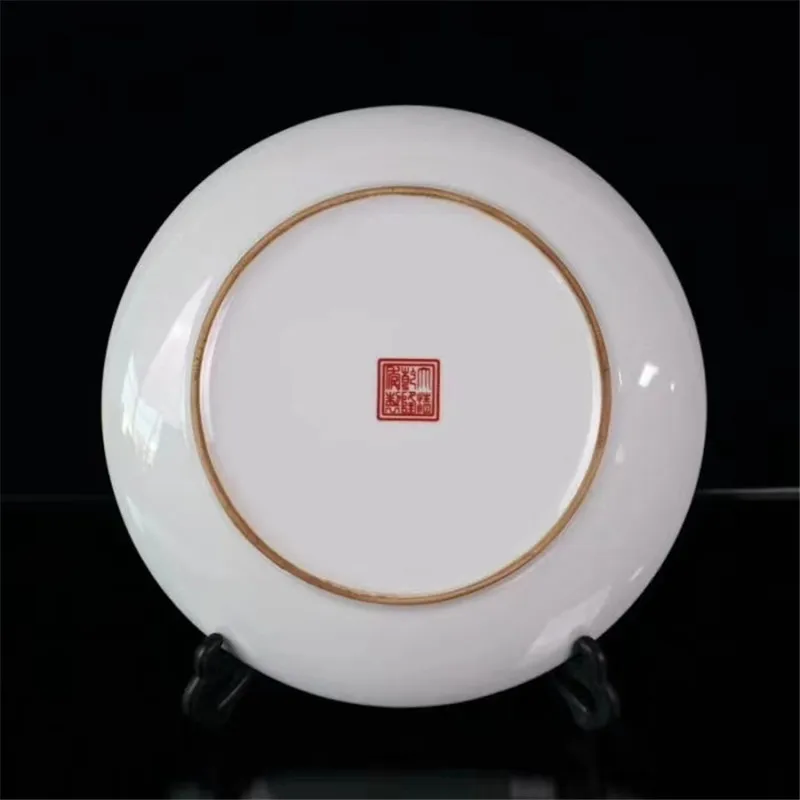 

Chinese Porcelain Plate Ancient People Appreciate Painting And Calligraphy Beauty Women Plate Painting Phnom Penh Plate Dish