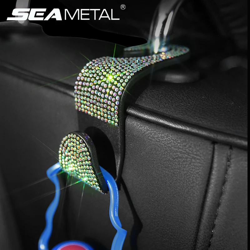 Автомобильная искусственная универсальная Стразы подголовник для заднего