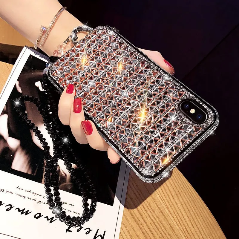 Estojo для Apple iPhone 10 7 8 Plus чехол Роскошный etui X Xs max XR 5 5S se 6 6S Мобильные аксессуары |