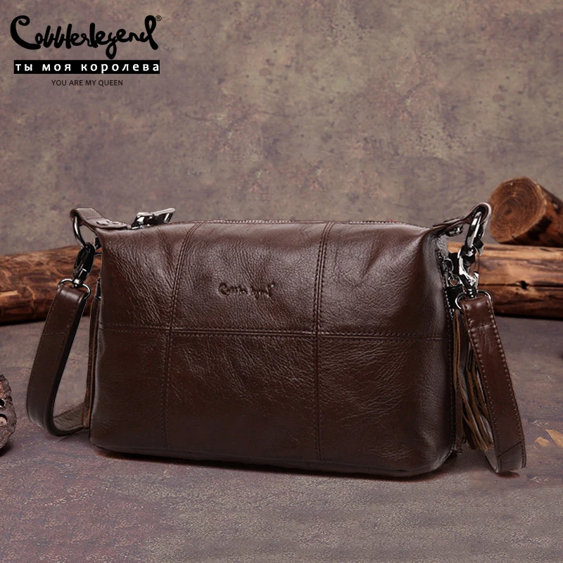 Cobbler Legend Hobo женская сумка, женская сумка из натуральной кожи с кисточками, сумка через плечо, маленькая сумка-тоут, кошелек