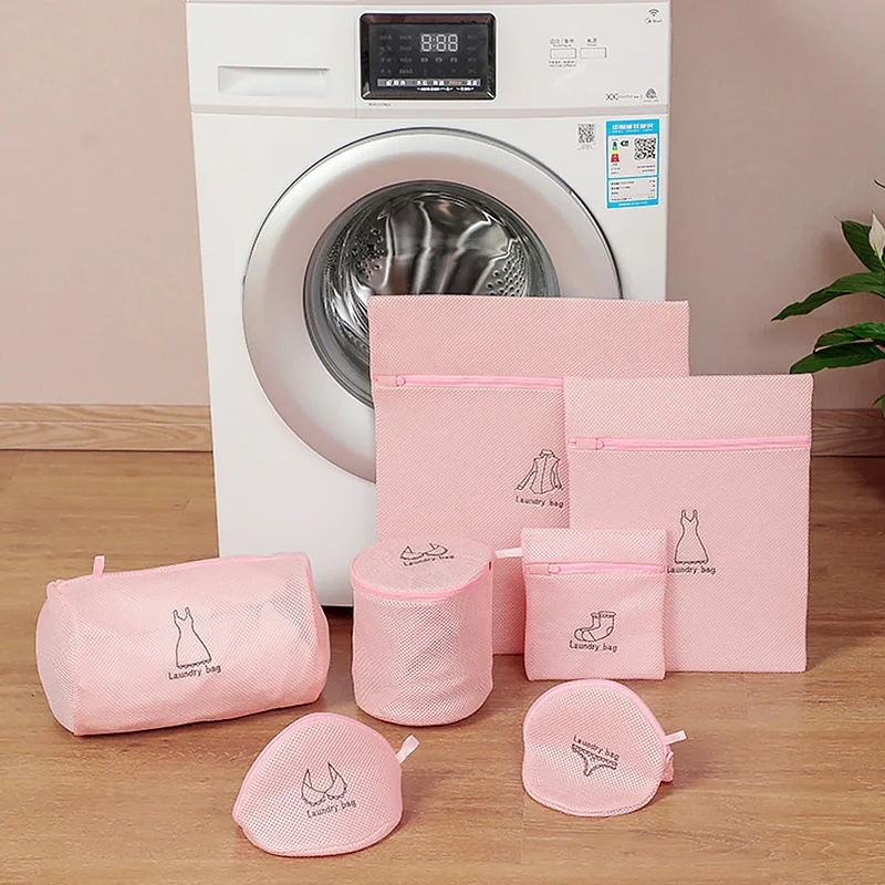 

Mesh Laundry Bag Polyester Laundry Wash Bags Coarse Net Laundry Basket Laundry Bags for Washing Machines Mesh Bra Bag