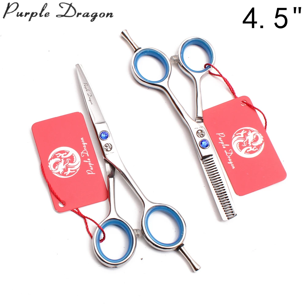 Professional Hairdressing Shears Z1117 4.5&quot 5&quot 5.5&quot Purple Dragon Cutting Scissors Thinning Hair Haircut | Красота и