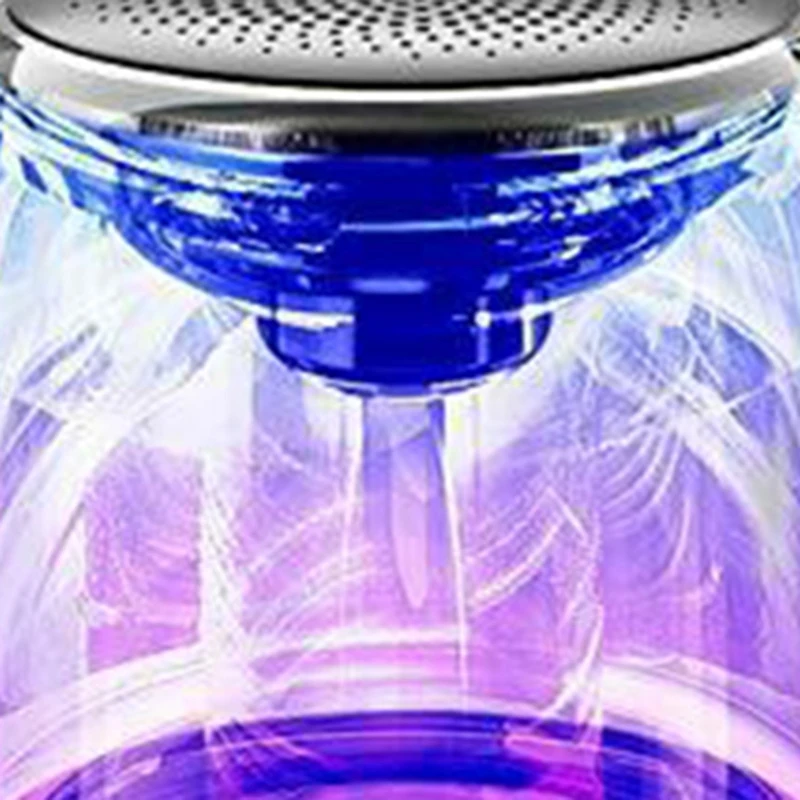 

Bluetooth Speaker, Portable Adjustable 7-Color Light 360 Stereo Sound Crystal