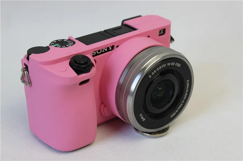 Сумка для камеры sony A6300/A6400 Мягкий силиконовый чехол для камеры защитный чехол