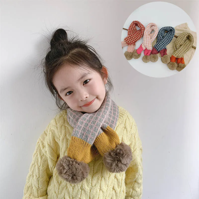 

Детский вязаный шарф, на возраст 1-8 лет