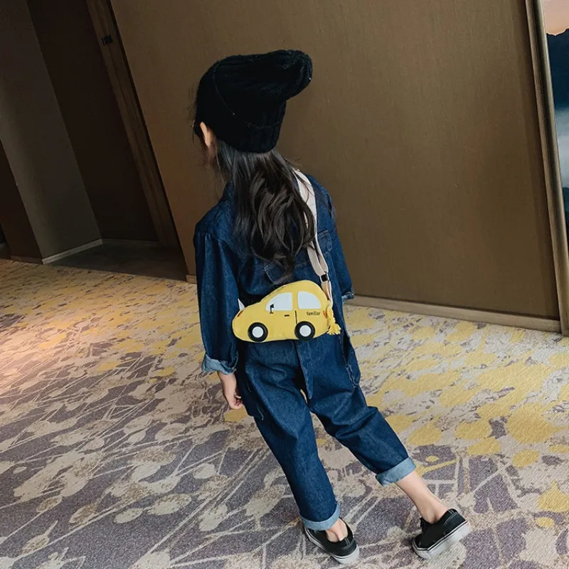 Мини-кошелек с милым автомобилем для монет сумка мальчиков из композитного