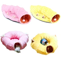foldable cat tunnel house double use pet cat toycat bed cats mat for cat small dogs pet products dogs cat nest training toy