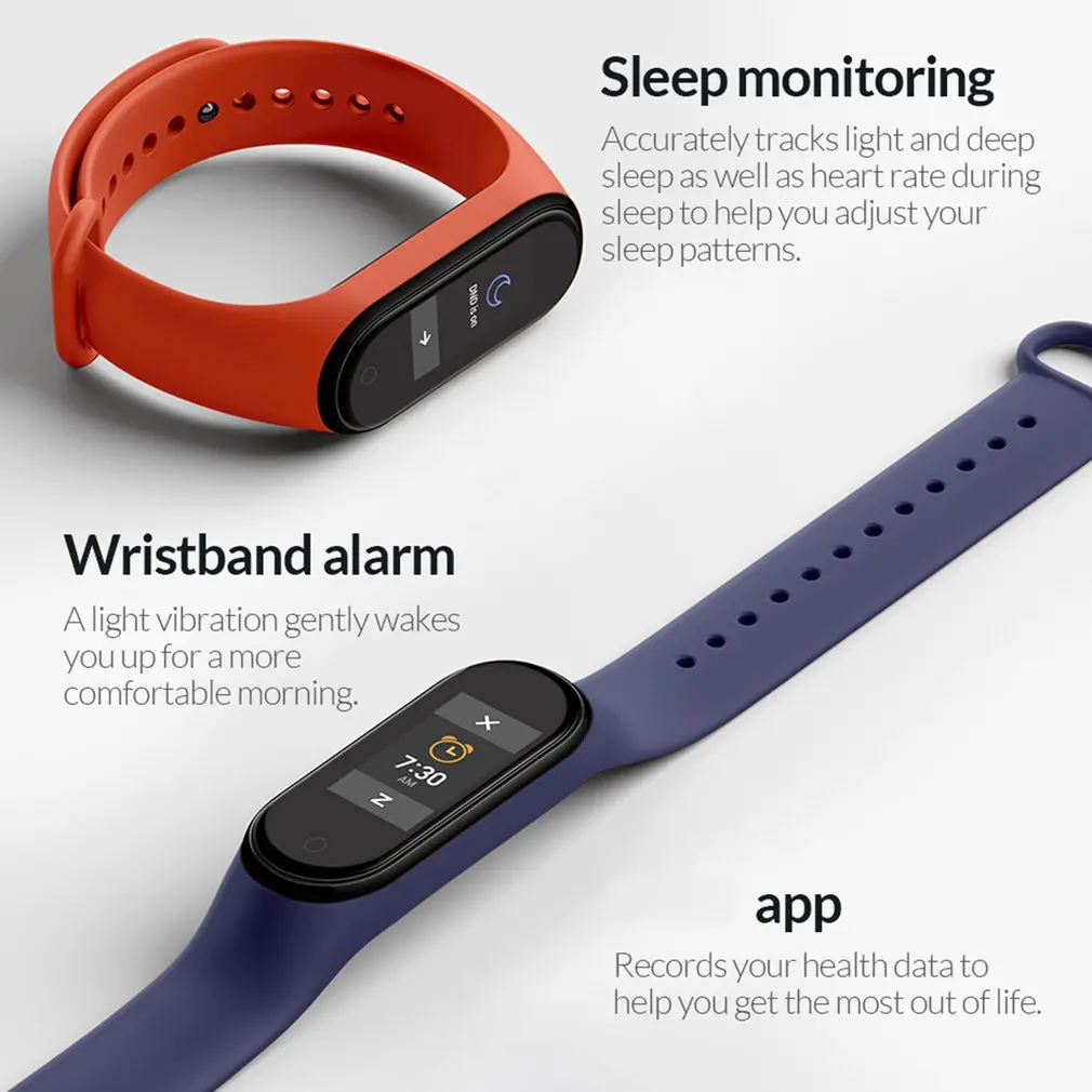 Original Xiaomi Mi Band 4 Smart Miband 3 Color Screen Bracelet Heart Rate Fitness Tracker Bluetooth5.0 Waterproof Band4 drop shi