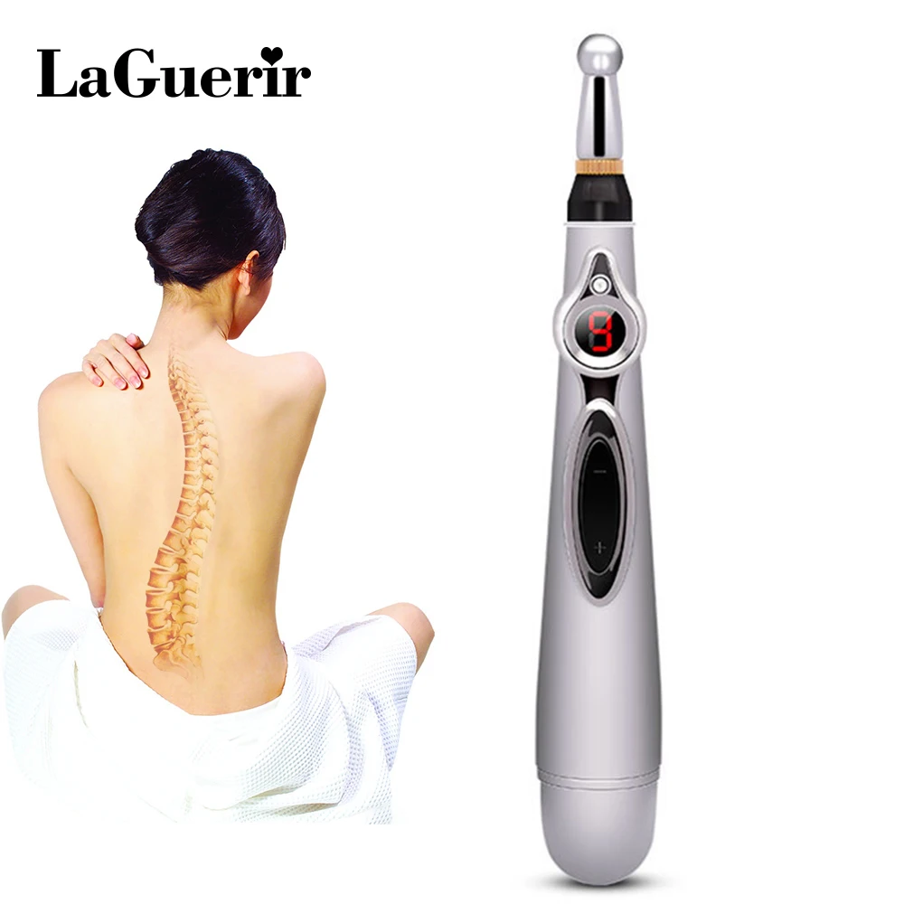 Электронная акупунктурная ручка электрические меридианы лазерный инструмент
