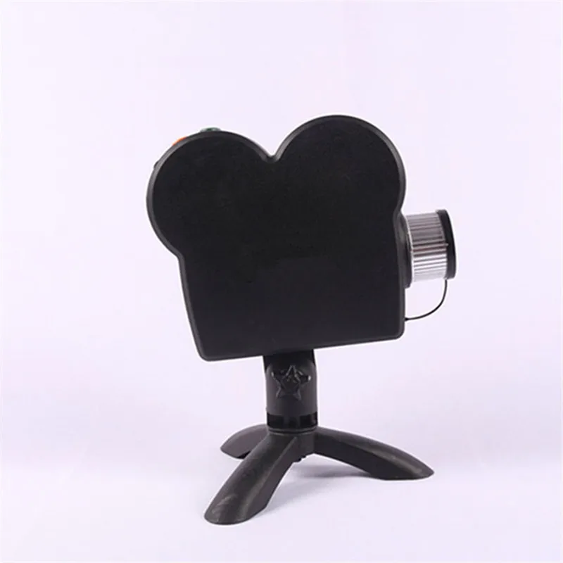 Рождественский Хэллоуин лазерный проектор 12 фильмов светильник Точечный s