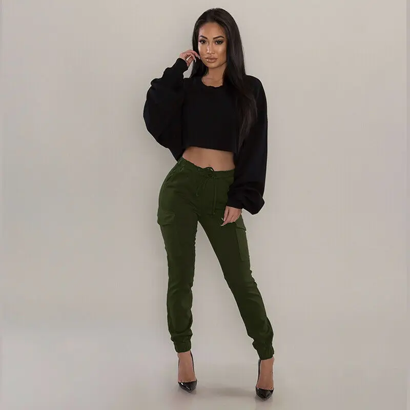 Лидер продаж женские камуфляжные брюки карго повседневные армейские военные