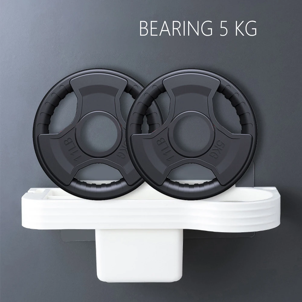 Многофункциональный держатель для фена плойка полка ванной органайзер хранения