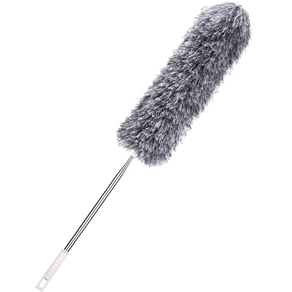 

2.8M Retractable Microfiber Dust Remove Brush Dust Brush Extended Fiber Ceiling Feather Duster Household Microfiber Duster