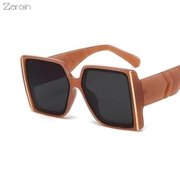 fashion square sunglasses women oversize glasses retro sunglass men luxury designer eyewear uv400 sun glass gradient shades