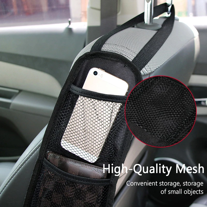 Органайзер на автомобильное сиденье держатель для телефона разные цвета|Все