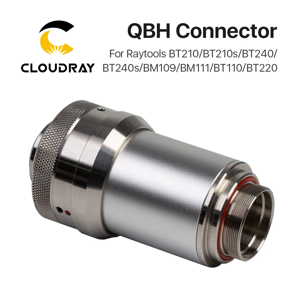 

Cloudray QBH Connector of Raytools Laser Head BT240 BT240S For Fiber Laser 1064nm Cutting Machine