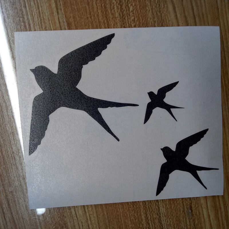 Автомобильный Декор Ласточка Птица окно стены Животные стикер s теплица караван