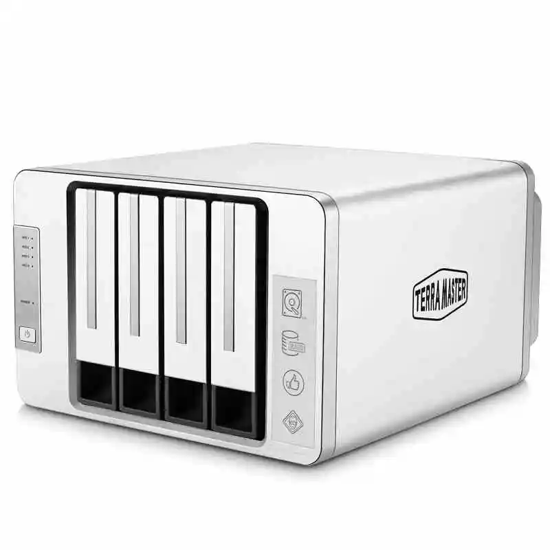 

4 Bay HDD Enclosure with RAID0/1/5/6/10 JBOD/SingleDisk Clone Function USB3.0 Type-C Port 4bay HDD Case Support To 32TB