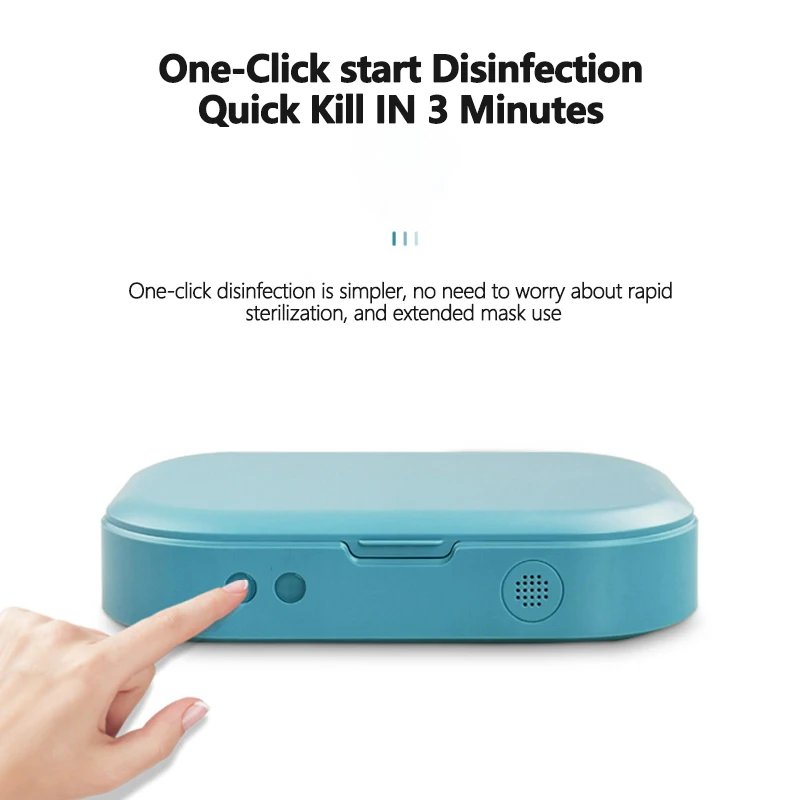 Портативный небольшой УФ стерилизатор коробка зубная щетка ювелирные изделия