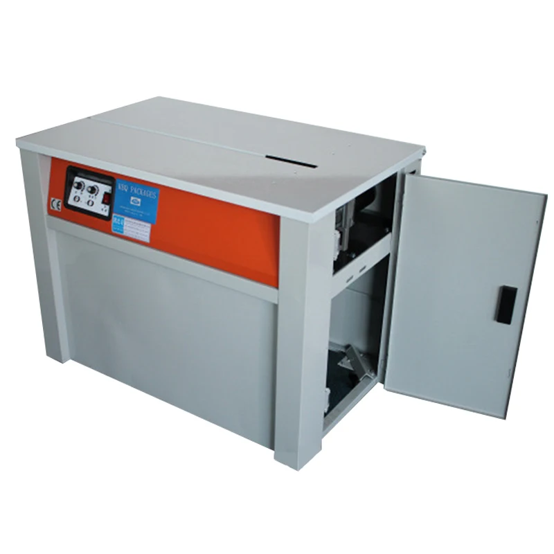 

High TowerPacking Machine Dual Motors Desktop Semi-Automatic Fast Sensitive Accurate Bale Strapping Equipment Double Motor